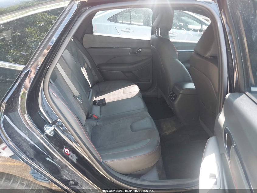 2022 Hyundai Sonata VIN 5NPEK4JC9NH142406 IAAI salvage auction — HAIL, Salvage Title, sold $8,300 on 2026-07-29 (photo 8)