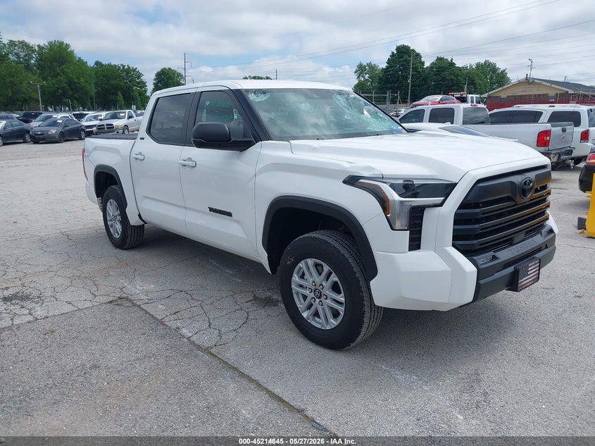 2025 Toyota Tundra VIN 5TFLA5DB6SX305239 IAAI salvage auction — HAIL, Salvage Title, sold $28,000 on 2026-07-13 (photo 1)