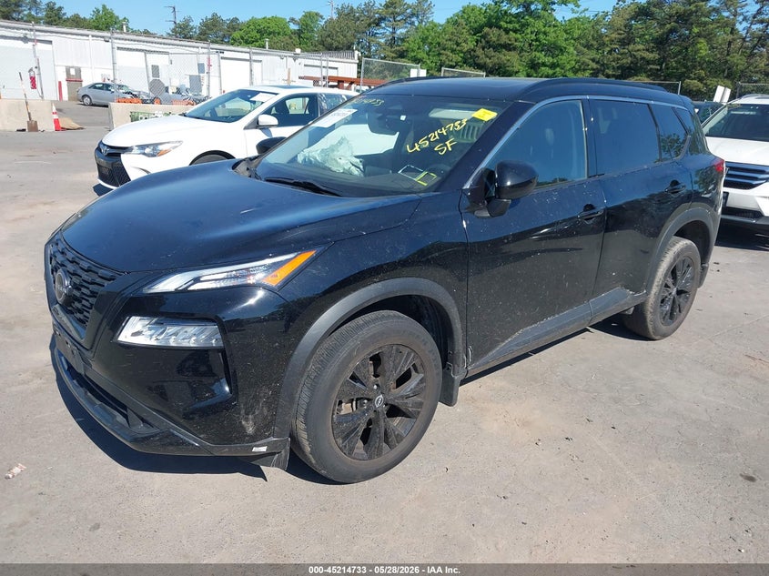 2023 Nissan Rogue VIN JN8BT3BB8PW220322 IAAI salvage auction — RIGHT SIDE, Salvage Title, sold $5,950 on 2026-07-21 (photo 2)
