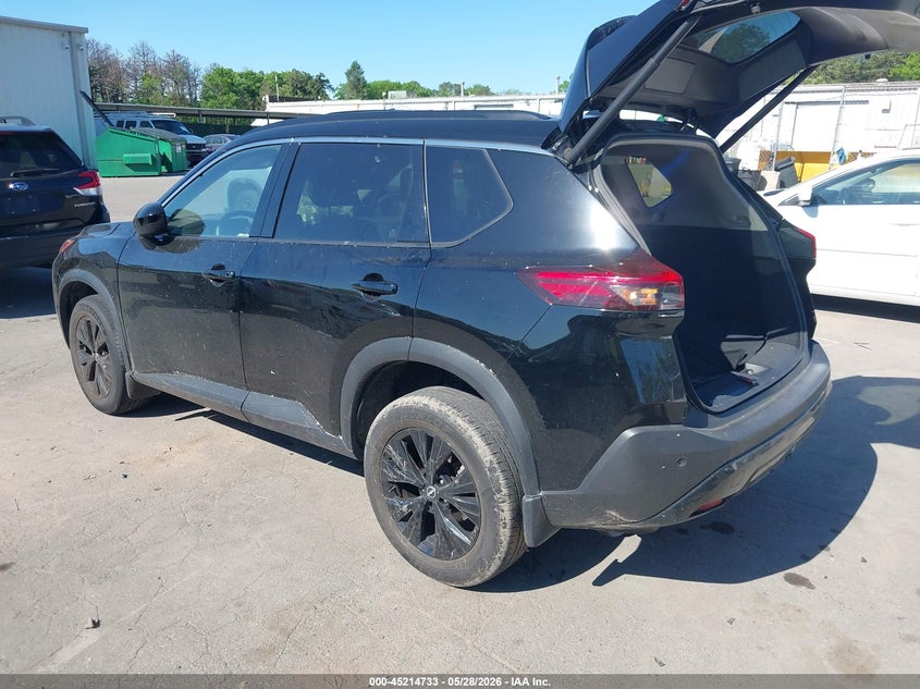 2023 Nissan Rogue VIN JN8BT3BB8PW220322 IAAI salvage auction — RIGHT SIDE, Salvage Title, sold $5,950 on 2026-07-21 (photo 3)
