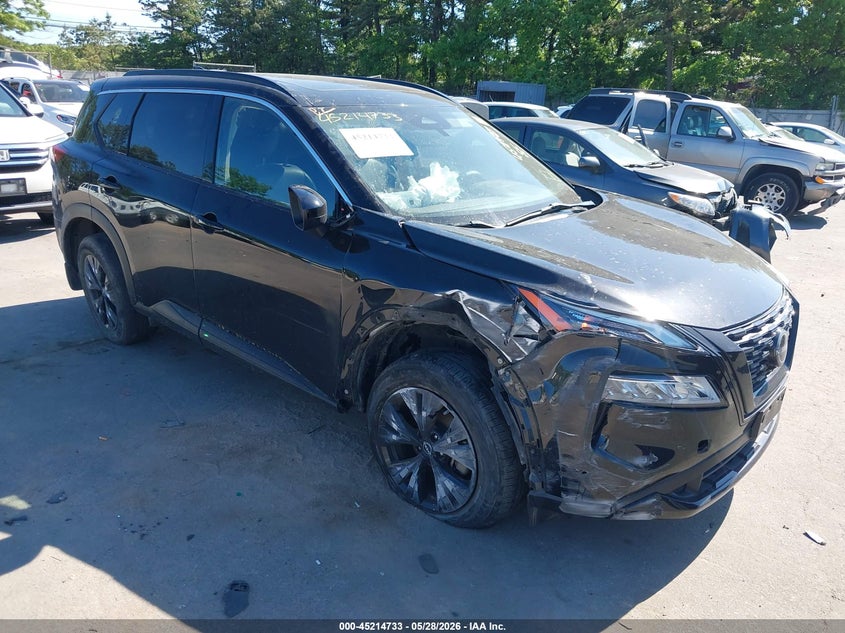 2023 Nissan Rogue VIN JN8BT3BB8PW220322 IAAI salvage auction — RIGHT SIDE, Salvage Title, sold $5,950 on 2026-07-21 (photo 6)