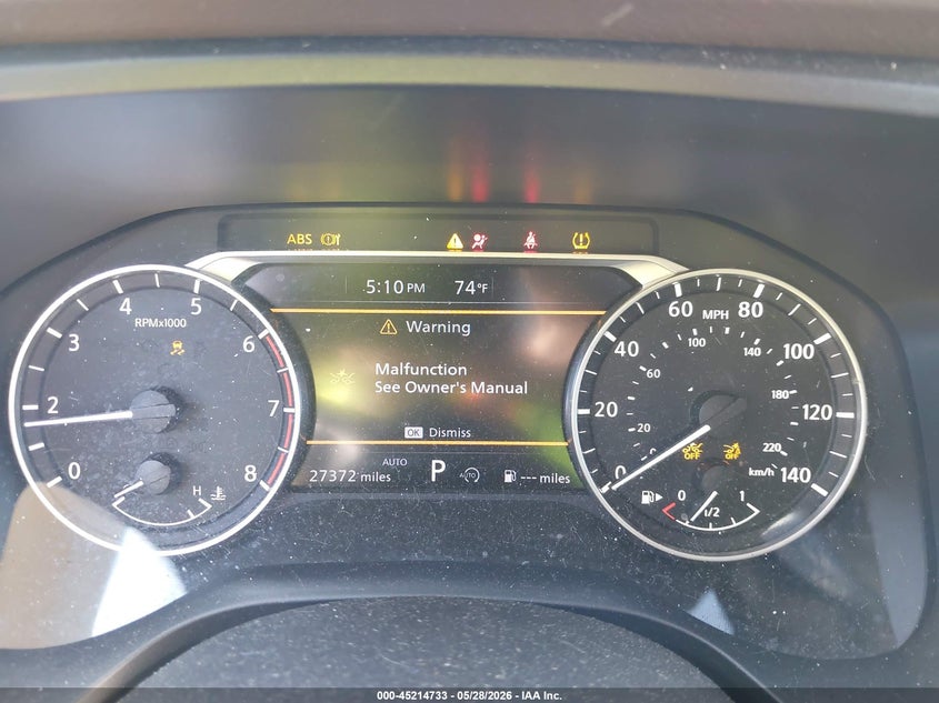 2023 Nissan Rogue VIN JN8BT3BB8PW220322 IAAI salvage auction — RIGHT SIDE, Salvage Title, sold $5,950 on 2026-07-21 (photo 7)