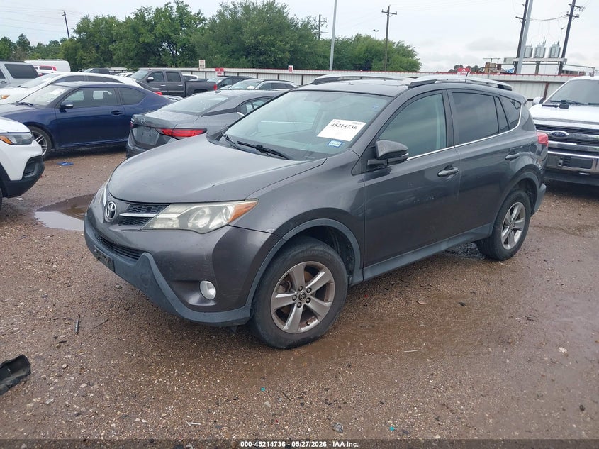 2015 Toyota Rav 4 VIN 2T3WFREVXFW149330 IAAI salvage auction — NORMAL WEAR, Salvage Title, sold $3,150 on 2026-07-23 (photo 2)