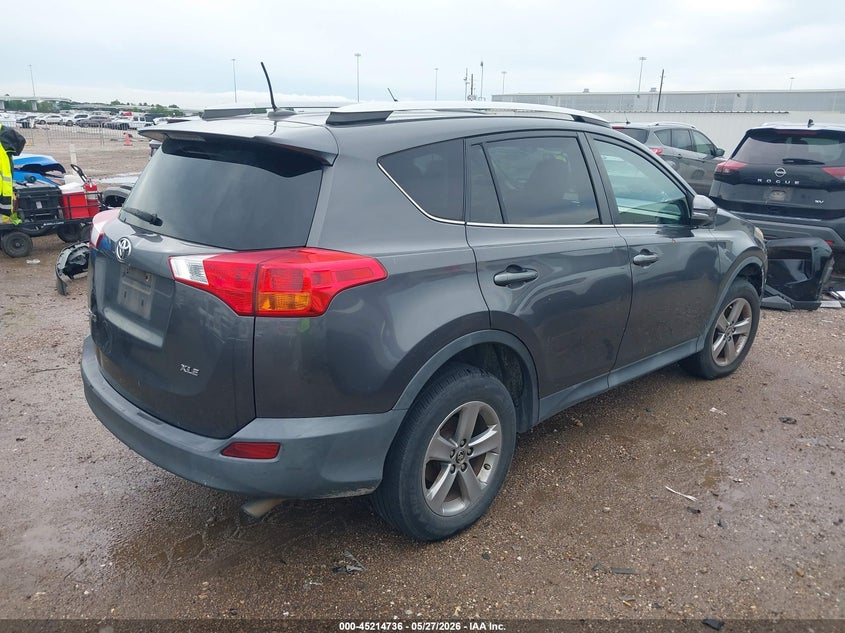 2015 Toyota Rav 4 VIN 2T3WFREVXFW149330 IAAI salvage auction — NORMAL WEAR, Salvage Title, sold $3,150 on 2026-07-23 (photo 4)