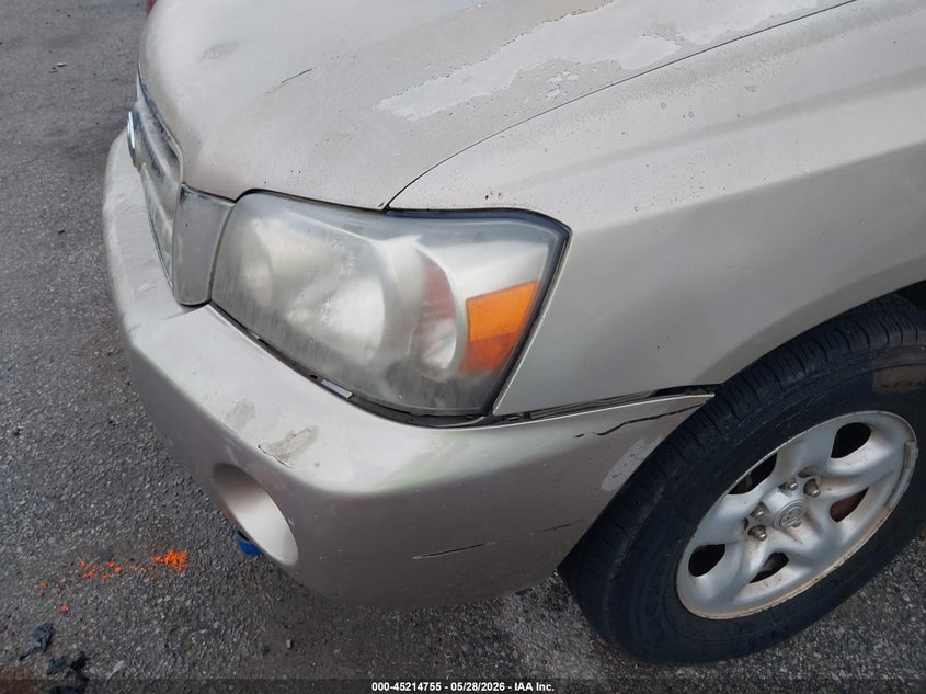 2006 Toyota Highlander VIN JTEDP21A560101507 IAAI salvage auction — NORMAL WEAR, Clear (Louisiana), sold $725 on 2026-07-14 (photo 6)