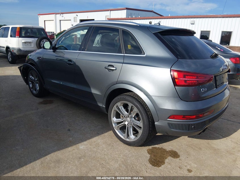 2016 Audi Q3 VIN WA1GFCFS3GR007595 IAAI salvage auction — LEFT FRONT, Salvage Title, sold $3,850 on 2026-08-02 (photo 3)