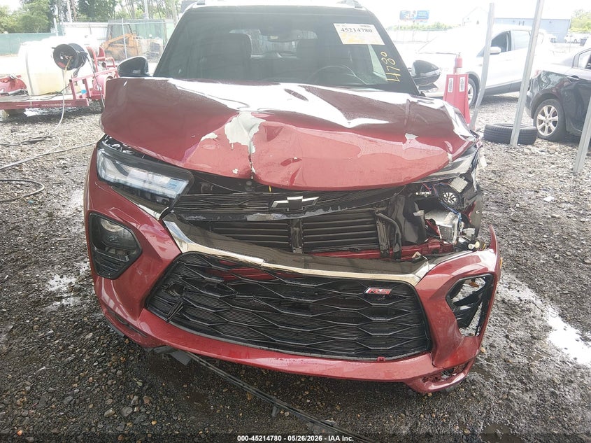 2022 Chevrolet Trailblazer VIN KL79MTSL2NB014690 IAAI salvage auction — FRONT END, Salvage Title, sold $3,275 on 2026-07-13 (photo 6)
