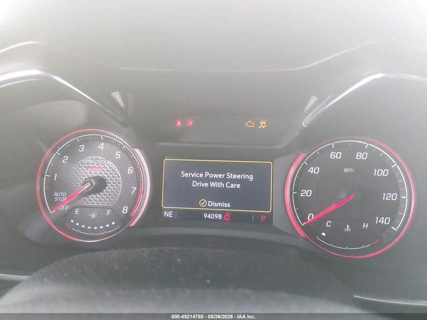 2022 Chevrolet Trailblazer VIN KL79MTSL2NB014690 IAAI salvage auction — FRONT END, Salvage Title, sold $3,275 on 2026-07-13 (photo 7)