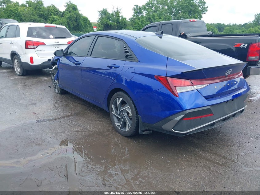 2025 Hyundai Elantra VIN KMHLM4DG9SU059796 IAAI salvage auction — FRONT END, Salvage Title, sold $4,000 on 2026-07-23 (photo 3)