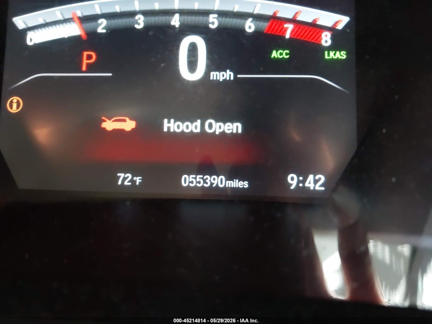 2020 Honda Cr-v VIN 2HKRW2H94LH684501 IAAI salvage auction — HAIL, Salvage Title, sold $9,900 on 2026-07-29 (photo 7)