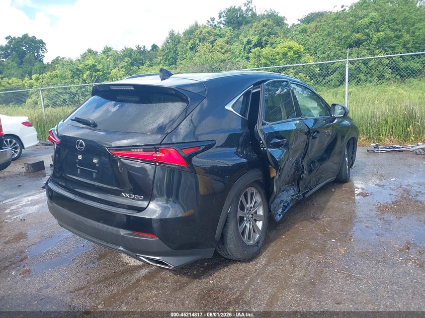 2020 Lexus Nx VIN JTJAARBZ8L5017411 IAAI salvage auction — ROLLOVER, Salvage Title, sold $3,600 on 2026-07-20 (photo 4)