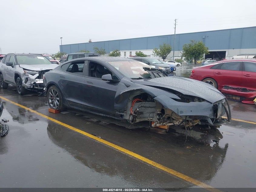 2016 Tesla Model s VIN 5YJSA1E43GF174938 IAAI salvage auction — FRONT END, Salvage (California), sold $4,850 on 2026-07-20 (photo 1)