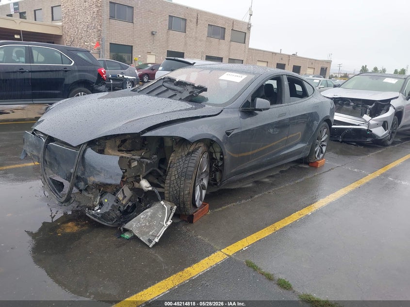 2016 Tesla Model s VIN 5YJSA1E43GF174938 IAAI salvage auction — FRONT END, Salvage (California), sold $4,850 on 2026-07-20 (photo 2)