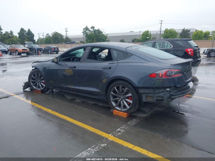 2016 Tesla Model s VIN 5YJSA1E43GF174938 IAAI salvage auction — FRONT END, Salvage (California), sold $4,850 on 2026-07-20 (photo 3)