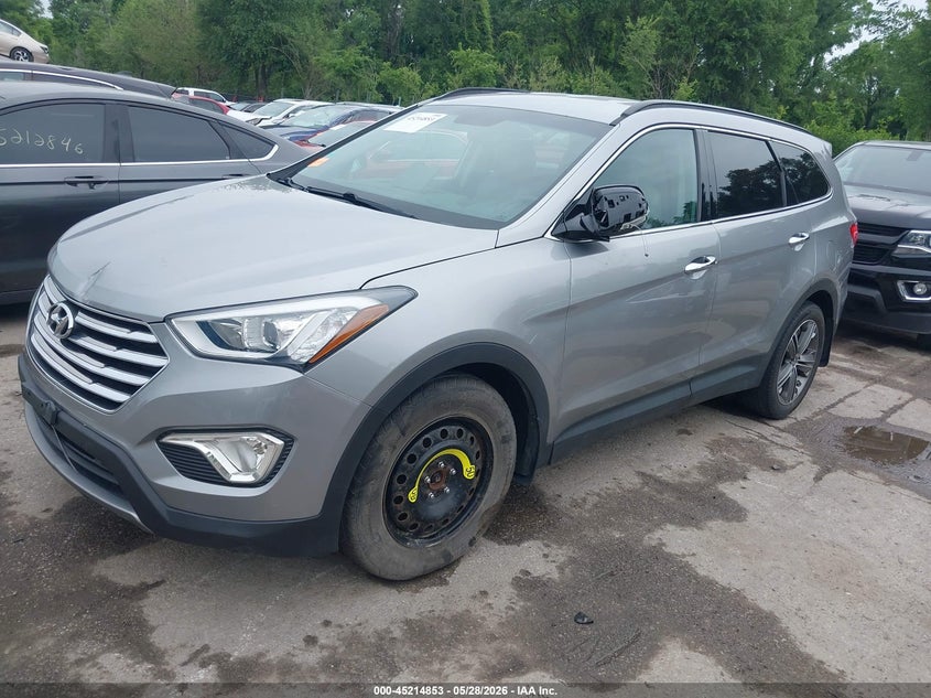 2014 Hyundai Santa fe VIN KM8SNDHF7EU075669 IAAI salvage auction — FRONT END, Salvage (Missouri), sold $2,050 on 2026-07-29 (photo 2)