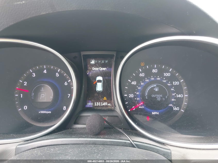 2014 Hyundai Santa fe VIN KM8SNDHF7EU075669 IAAI salvage auction — FRONT END, Salvage (Missouri), sold $2,050 on 2026-07-29 (photo 7)