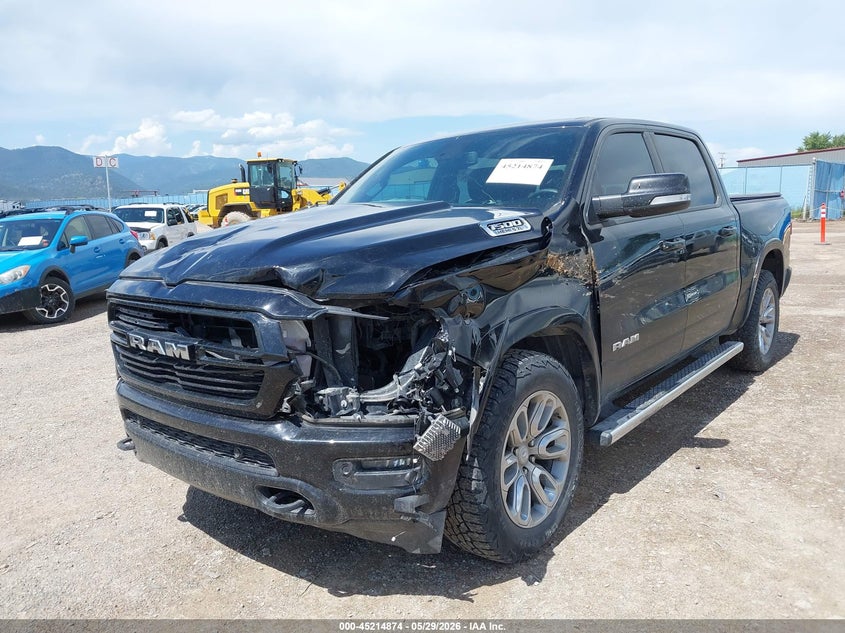 2020 Ram 1500 VIN 1C6SRFJT3LN114518 IAAI salvage auction — LEFT FRONT, Salvage Title, sold $8,100 on 2026-07-10 (photo 6)