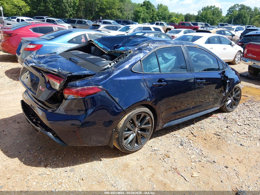 2025 Toyota Corolla VIN 5YFT4MCE2SP233385 IAAI salvage auction — FRONT & REAR, Salvage Title, sold $3,275 on 2026-07-20 (photo 4)