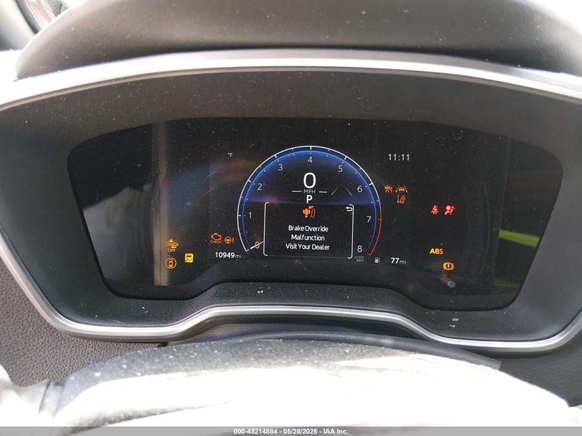 2025 Toyota Corolla VIN 5YFT4MCE2SP233385 IAAI salvage auction — FRONT & REAR, Salvage Title, sold $3,275 on 2026-07-20 (photo 7)