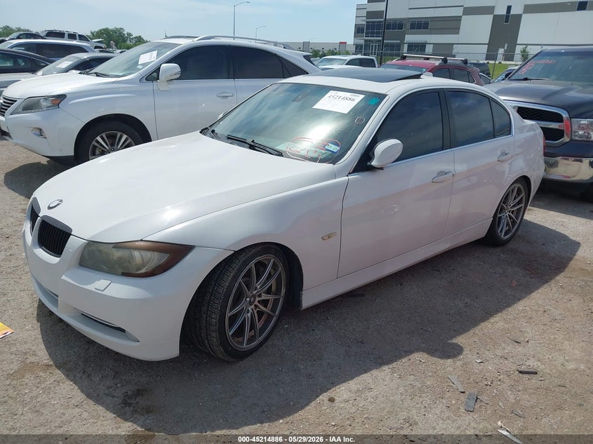2008 BMW 3 series VIN WBAVB77538NH80097 IAAI salvage auction — UNKNOWN, Original (Texas), sold $125 on 2026-07-28 (photo 2)
