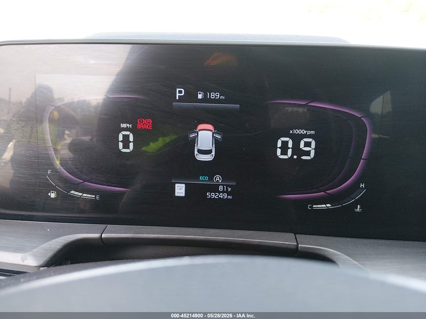2023 Kia Telluride VIN 5XYP3DGC9PG327384 IAAI salvage auction — HAIL, Salvage Title, sold $16,675 on 2026-07-13 (photo 7)