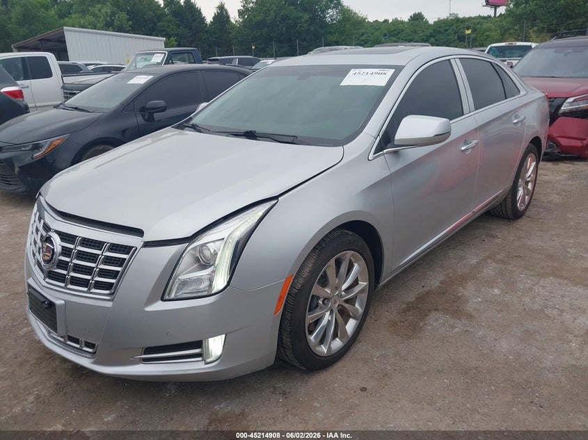 2013 Cadillac Xts VIN 2G61P5S36D9119805 IAAI salvage auction — HAIL, Clear (Oklahoma), sold $7,050 on 2026-08-05 (photo 2)