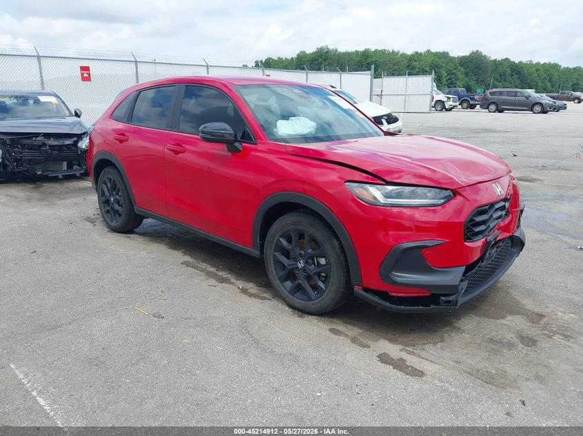 2025 Honda Hr-v VIN 3CZRZ1H50SM702719 IAAI salvage auction — FRONT END, Original (Texas), sold $8,950 on 2026-07-30 (photo 1)