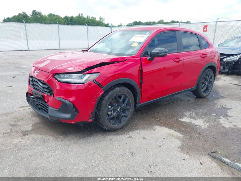 2025 Honda Hr-v VIN 3CZRZ1H50SM702719 IAAI salvage auction — FRONT END, Original (Texas), sold $8,950 on 2026-07-30 (photo 2)