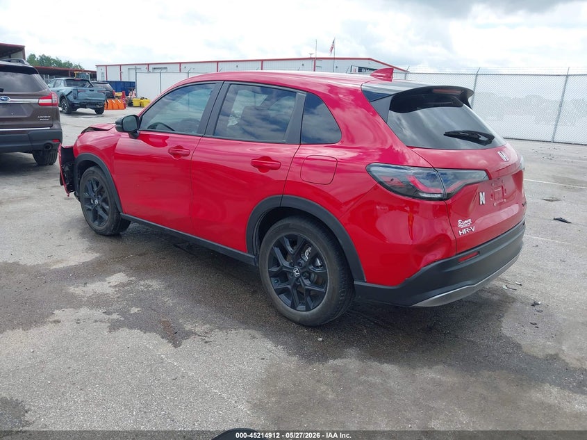 2025 Honda Hr-v VIN 3CZRZ1H50SM702719 IAAI salvage auction — FRONT END, Original (Texas), sold $8,950 on 2026-07-30 (photo 3)
