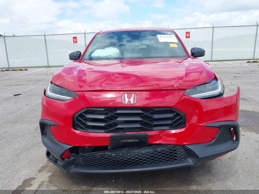 2025 Honda Hr-v VIN 3CZRZ1H50SM702719 IAAI salvage auction — FRONT END, Original (Texas), sold $8,950 on 2026-07-30 (photo 6)