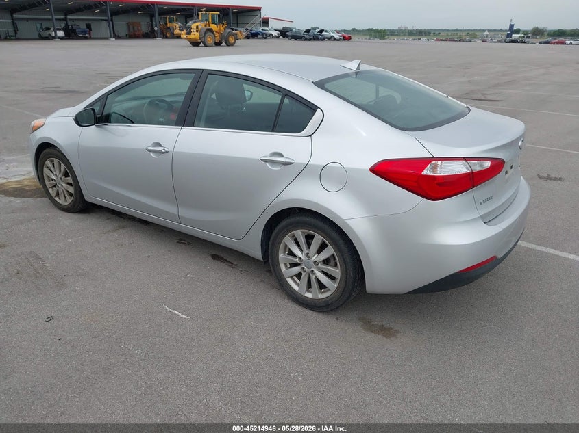 2014 Kia Forte VIN KNAFX4A80E5124794 IAAI salvage auction — NORMAL WEAR, Certificate Of Title (Nebraska), sold $600 on 2026-07-20 (photo 3)