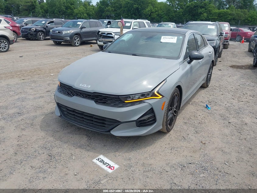 2023 Kia K5 VIN 5XXG44J87PG176437 IAAI salvage auction — REAR END, Salvage Title, sold $6,000 on 2026-07-12 (photo 2)