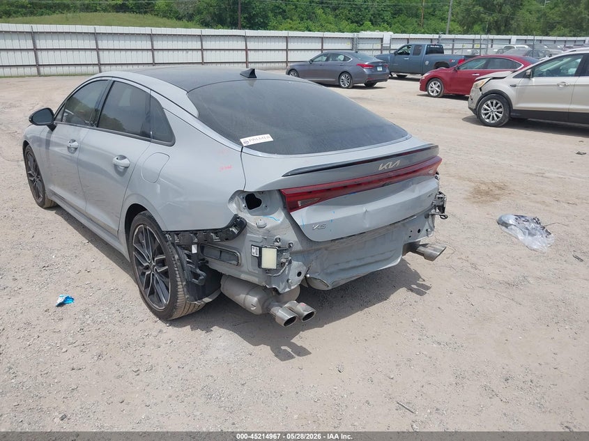 2023 Kia K5 VIN 5XXG44J87PG176437 IAAI salvage auction — REAR END, Salvage Title, sold $6,000 on 2026-07-12 (photo 3)