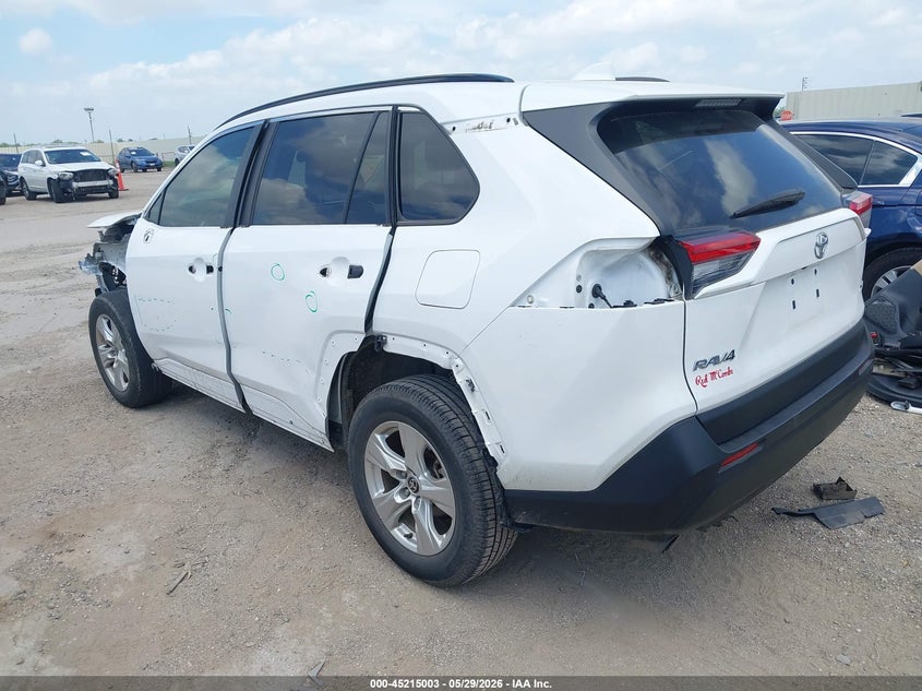 2021 Toyota Rav 4 VIN 2T3W1RFV4MW184262 IAAI salvage auction — FRONT & REAR, Salvage Title, sold $7,200 on 2026-07-29 (photo 3)