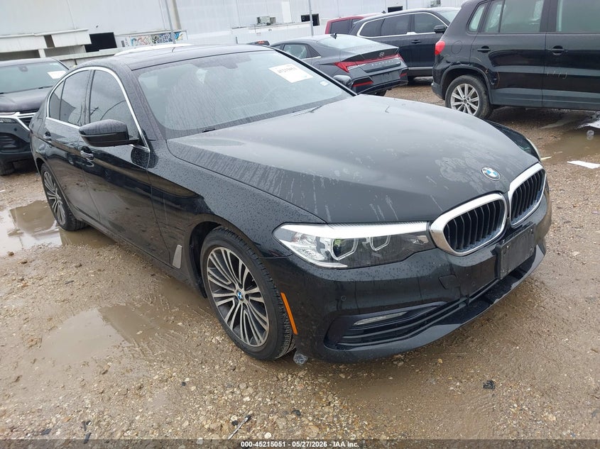 2018 BMW 5er VIN WBAJA5C55JWA36190 IAAI salvage auction — ROOF, Salvage Title, sold $6,825 on 2026-07-30 (photo 1)