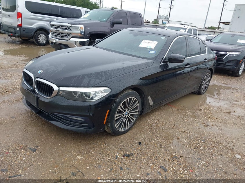 2018 BMW 5er VIN WBAJA5C55JWA36190 IAAI salvage auction — ROOF, Salvage Title, sold $6,825 on 2026-07-30 (photo 2)