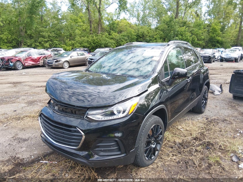 2022 Chevrolet Trax VIN KL7CJPSM0NB562105 IAAI salvage auction — RIGHT FRONT, Salvage (Ohio), sold $1,300 on 2026-07-28 (photo 2)