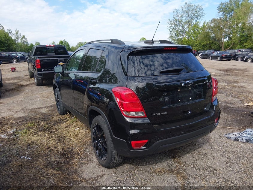2022 Chevrolet Trax VIN KL7CJPSM0NB562105 IAAI salvage auction — RIGHT FRONT, Salvage (Ohio), sold $1,300 on 2026-07-28 (photo 3)