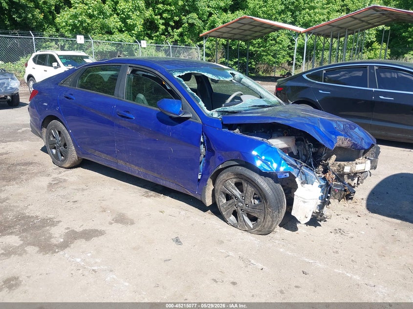 2023 Hyundai Elantra VIN KMHLM4AJ2PU059145 IAAI salvage auction — FRONT END, Salvage Title, sold $1,875 on 2026-07-14 (photo 1)