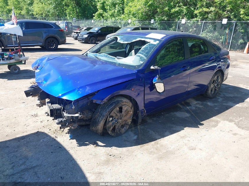 2023 Hyundai Elantra VIN KMHLM4AJ2PU059145 IAAI salvage auction — FRONT END, Salvage Title, sold $1,875 on 2026-07-14 (photo 2)
