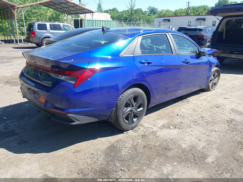 2023 Hyundai Elantra VIN KMHLM4AJ2PU059145 IAAI salvage auction — FRONT END, Salvage Title, sold $1,875 on 2026-07-14 (photo 4)