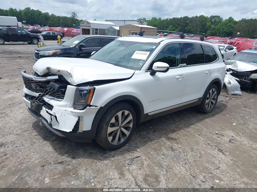 2020 Kia Telluride VIN 5XYP6DHC6LG006273 IAAI salvage auction — FRONT END, Salvage Title, sold $4,850 on 2026-07-24 (photo 2)