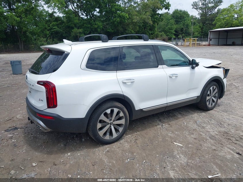 2020 Kia Telluride VIN 5XYP6DHC6LG006273 IAAI salvage auction — FRONT END, Salvage Title, sold $4,850 on 2026-07-24 (photo 4)