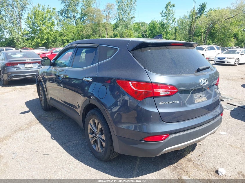 2015 Hyundai Santa fe VIN 5XYZTDLB9FG243652 IAAI salvage auction — LEFT FRONT, Salvage (Ohio), sold $1,725 on 2026-07-07 (photo 3)