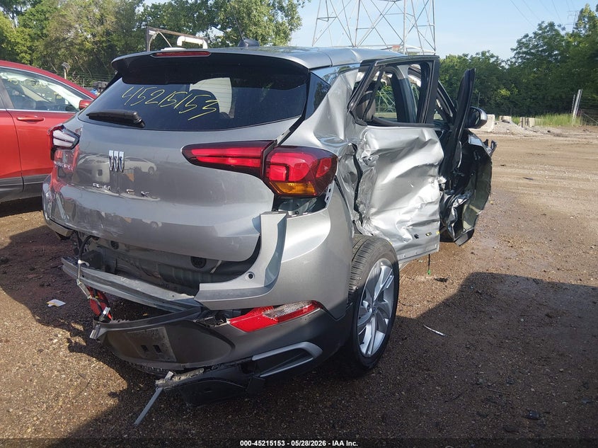 2025 Buick Encore gx VIN KL4AMCSL1SB163856 IAAI salvage auction — RIGHT SIDE, Salvage Title, sold $2,625 on 2026-07-26 (photo 4)