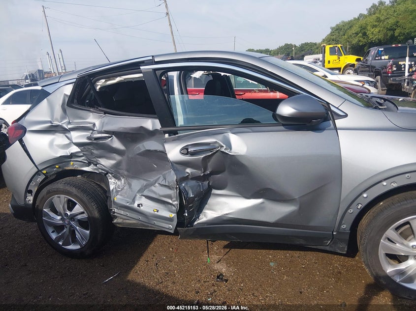 2025 Buick Encore gx VIN KL4AMCSL1SB163856 IAAI salvage auction — RIGHT SIDE, Salvage Title, sold $2,625 on 2026-07-26 (photo 6)