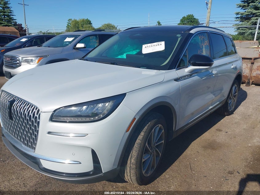 2025 Lincoln Corsair VIN 5LMCJ1DA2SUL04762 IAAI salvage auction — SIDE, Salvage Title, sold $11,100 on 2026-07-26 (photo 2)
