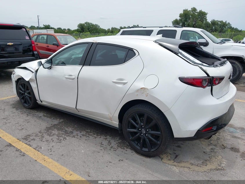 2021 Mazda 3 VIN JM1BPAML7M1402628 IAAI salvage auction — ROLLOVER, Salvage Title, sold $1,100 on 2026-07-11 (photo 3)