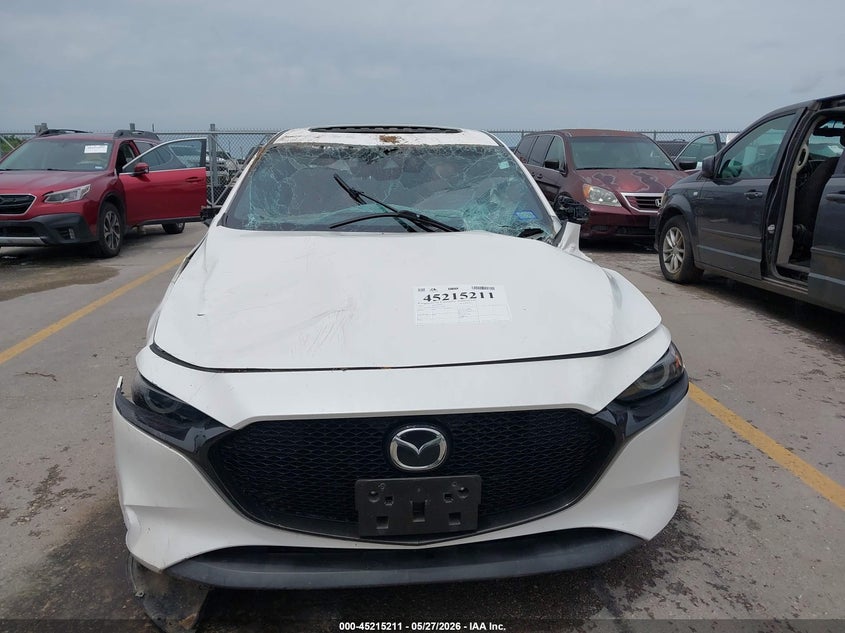 2021 Mazda 3 VIN JM1BPAML7M1402628 IAAI salvage auction — ROLLOVER, Salvage Title, sold $1,100 on 2026-07-11 (photo 6)