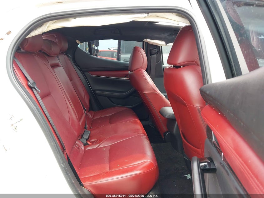 2021 Mazda 3 VIN JM1BPAML7M1402628 IAAI salvage auction — ROLLOVER, Salvage Title, sold $1,100 on 2026-07-11 (photo 8)